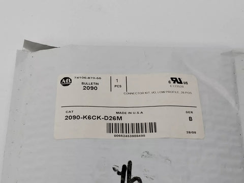 AB Connectors 2090-K6CK-D26M