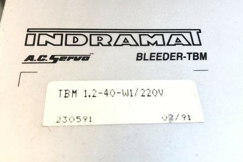 INDRAMAT TBM 1.2-40-W1/220V