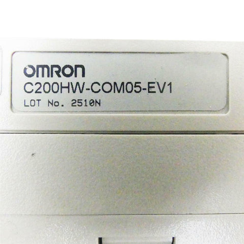 OMRON C200HX-CPU65-ZE + C200HW-COM05-EV1