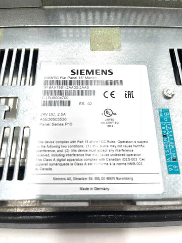 Siemens 6AV7861-2AA00-2AA0