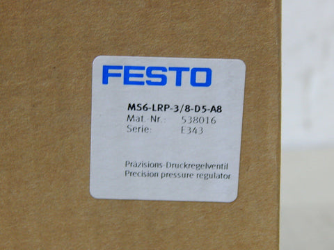 FESTO MS6-LRP-3/8-D5-A8