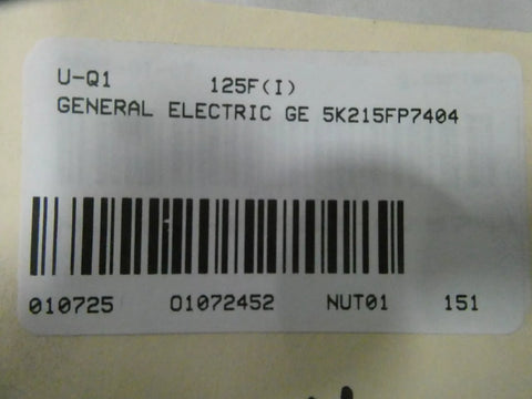 General Electric 5K215FP7404