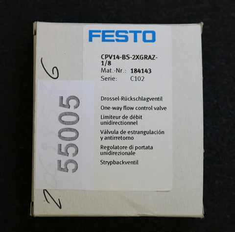 FESTO CPV14-BS-2XGRAZ-1/8