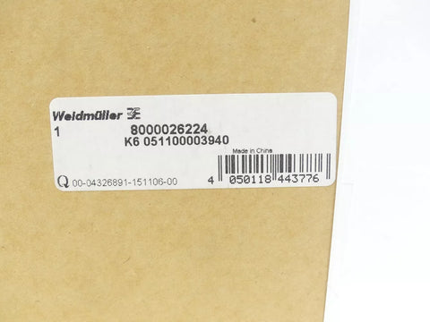 Weidmüller K6 051100003940