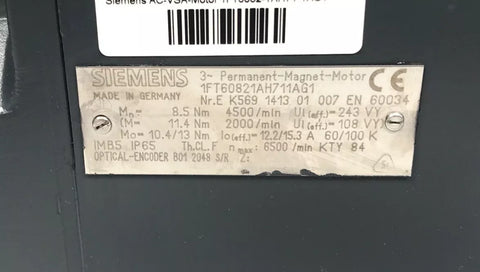 Siemens 1FT6082-1AH71-1AG1