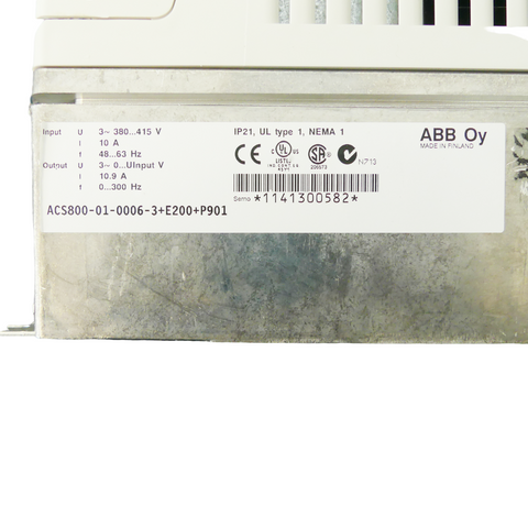 ABB ACS800-01-0006-3 + E200 + P901 + CDP312R