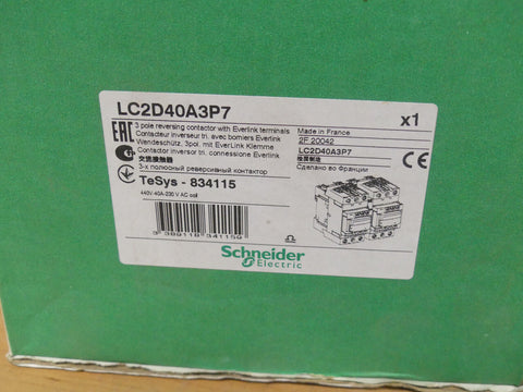 SCHNEIDER ELECTRIC LC2D40A3P7