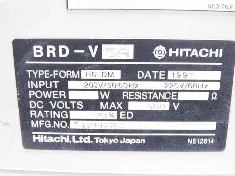 HITACHI BRD-V5A