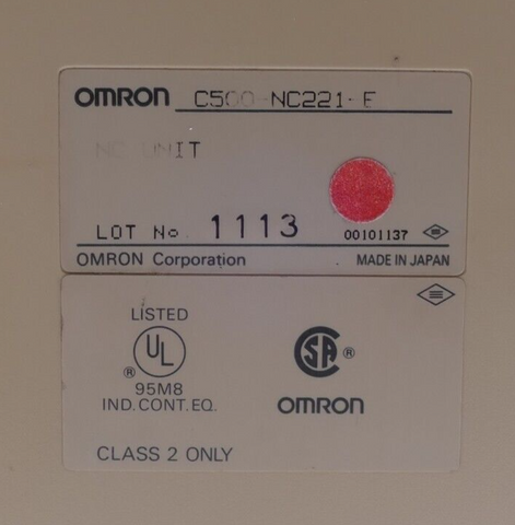 OMRON C500-NC221-E