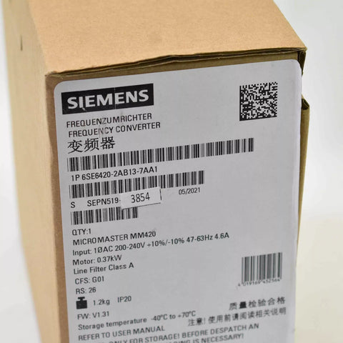 SIEMENS 6SE6420-2AB13-7AA1