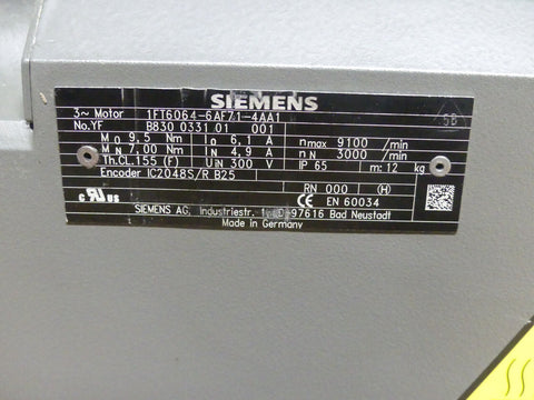 SIEMENS 1FT6064-6AF71-4AA1