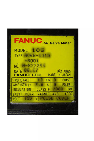 FANUC A06B-0315-B001