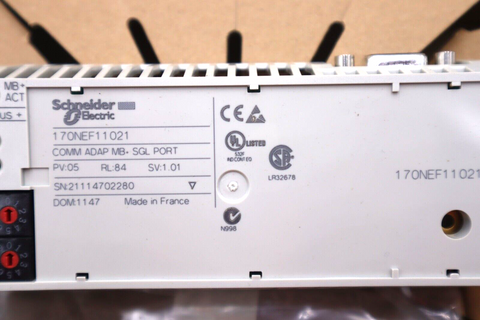 SCHNEIDER ELECTRIC 170-NEF-110-21