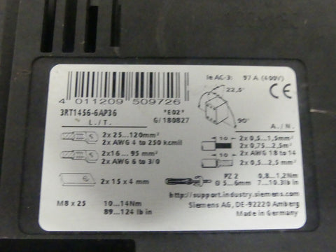 SIEMENS 3RT1055-6NP36