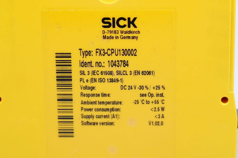 Sick FX3-CPU130002