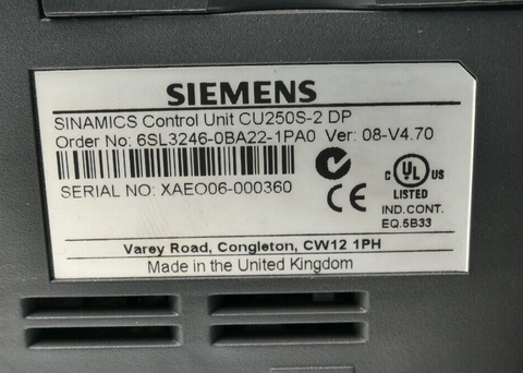 Siemens 6SL3246-0BA22-1PA0