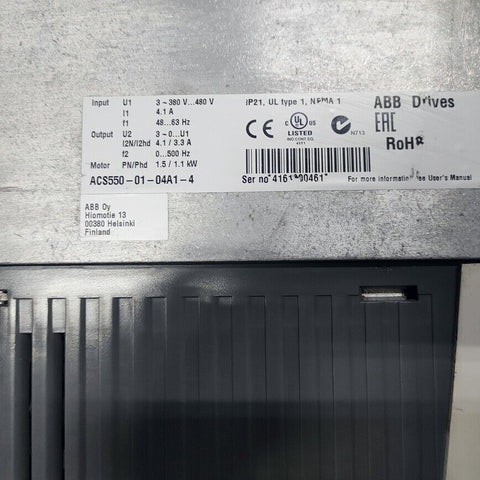 ABB ACS550-01-04A1-4