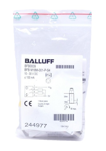 BALLUFF BFB M18M-001-P-S4