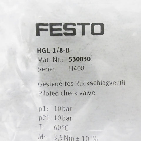 FESTO HGL-1/8-B