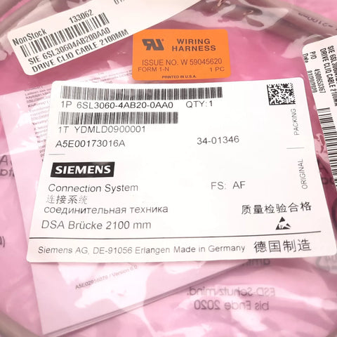 SIEMENS 6SL3060-4AB20-0AA0