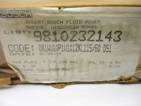 BOSCH 9810232143