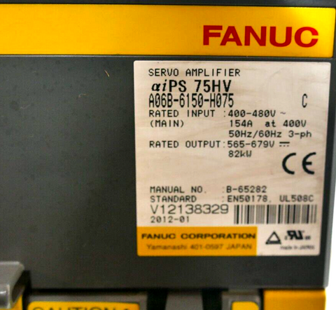 Fanuc A06B-6150-H075