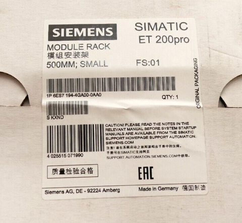 Siemens 6ES7-194-4GA00-0AA0