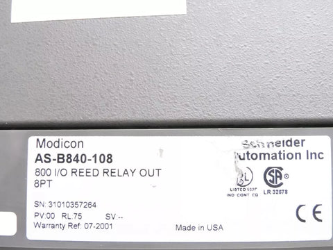 SCHNEIDER ELECTRIC AS-B840-108