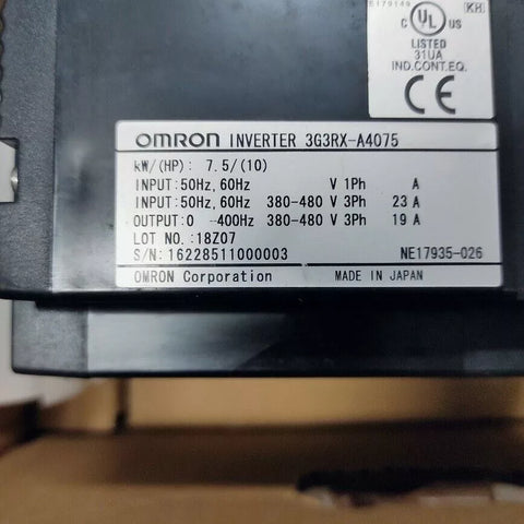 OMRON 3G3RX-A4075