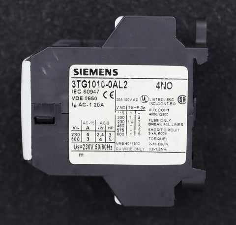 SIEMENS 3TG1010-0AL2