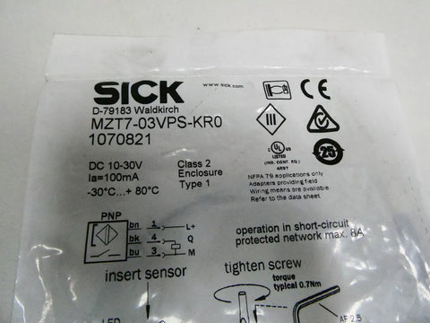 SICK MZT7-03VPS-KR0