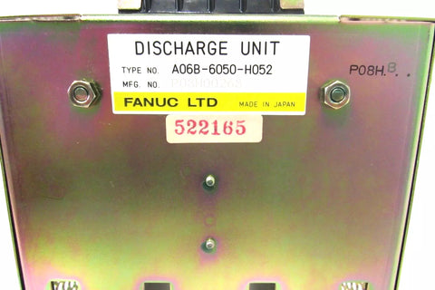 FANUC A06B-6050-H052