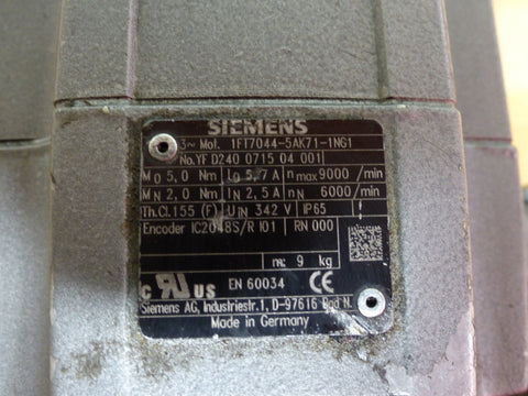 SIEMENS 1FT7044-5AK71-1NG1