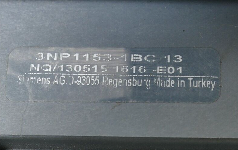 Siemens 3NP1153-1BC13