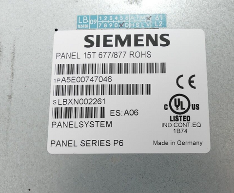 SIEMENS A5E00747046