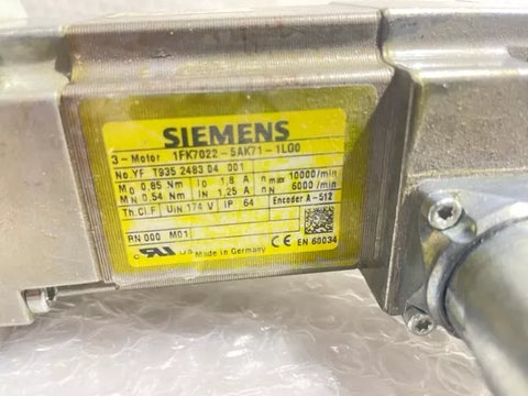 SIEMENS 1FK7022-5AK71-1LG0