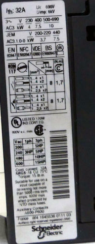 SCHNEIDER ELECTRIC TELEMECANIQUE LC1-D18-V7