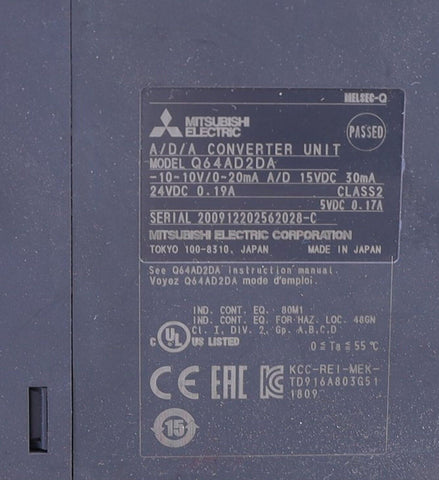 Mitsubishi Electric Q64AD2DA