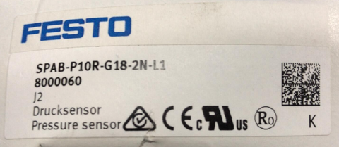 Festo PAB-P10R-G18-2N-L1