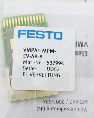 FESTO VMPA1-MPM-EV-AB-8