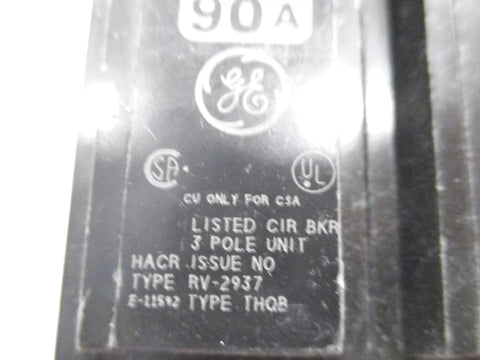 GENERAL ELECTRIC RV-2937 90A