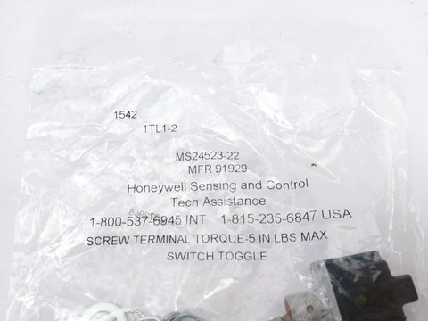 HONEYWELL MS24523-22