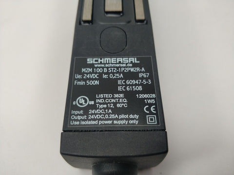 SCHMERSAL MZM 100 B ST2-1P2PW2R-A