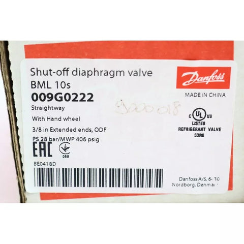 DANFOSS 009G0222