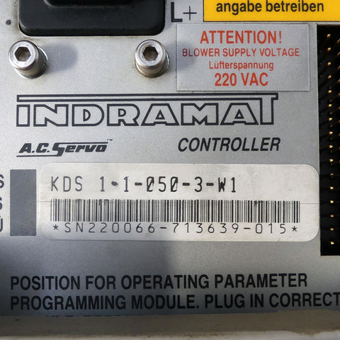 INDRAMAT KDS 1.1-050-3-W1