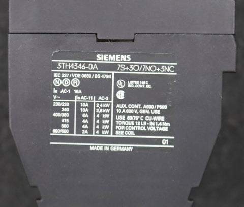 SIEMENS 3TH4346-0AG2