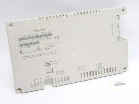 Siemens 6AV66542-0BB15-2AX0