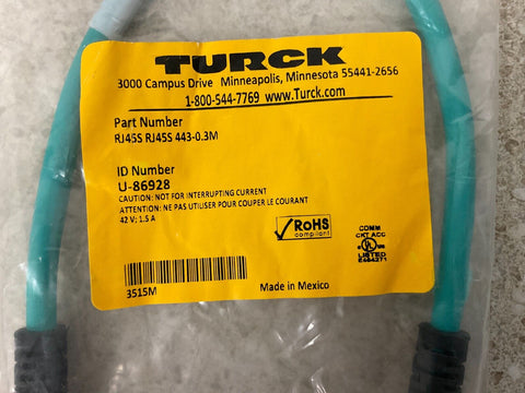 TURCK RJ45S RJ45S 443-0.3M