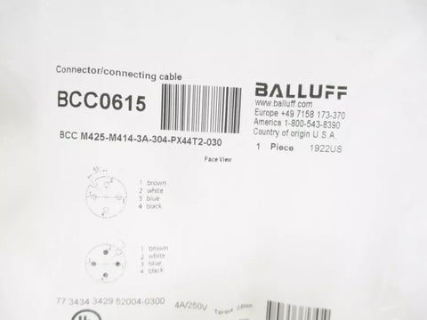 BALLUFF BCC M425-M414-3A-304-PX44T2-030