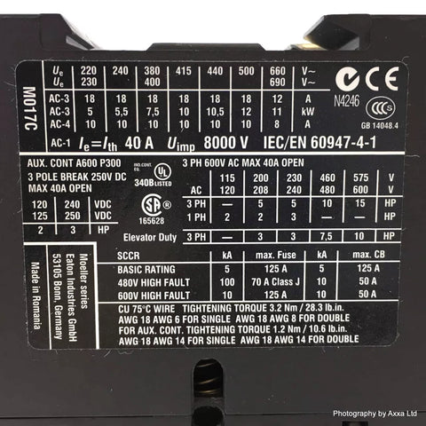 Eaton DILM17-10-230/240VAC